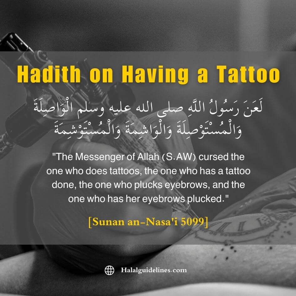 Hadith On Having A Tattoo