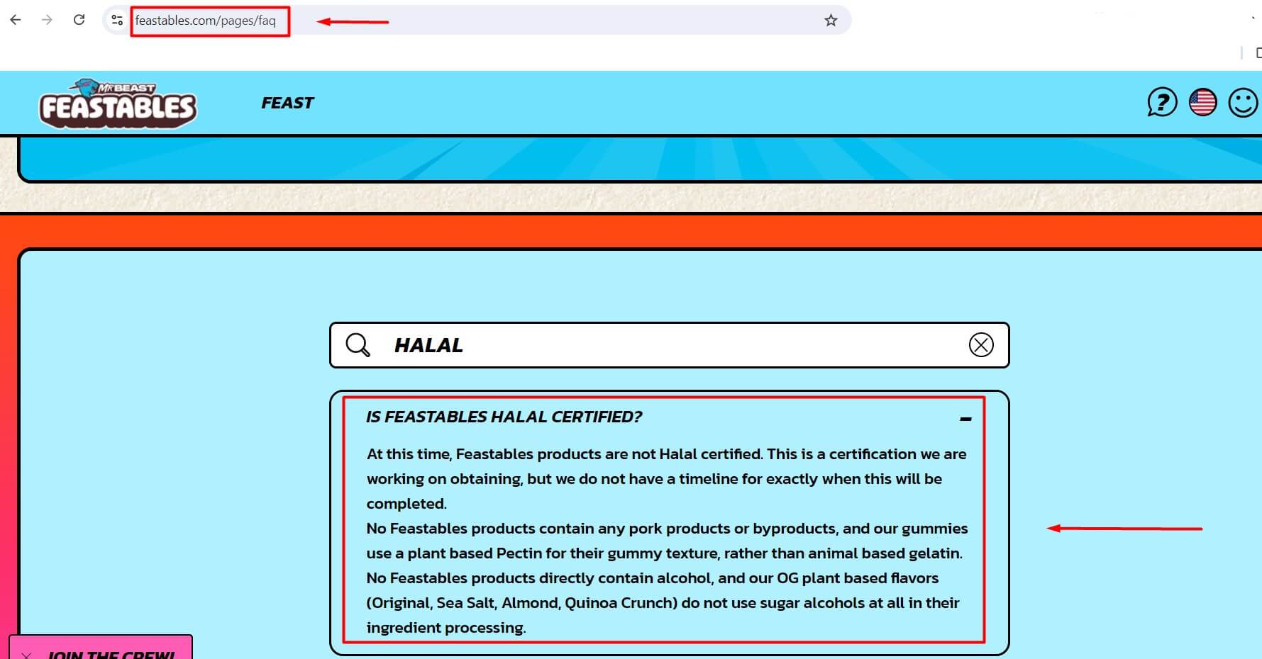 Mr Beast Feastable Chocolate Official Statement About Halal Certification