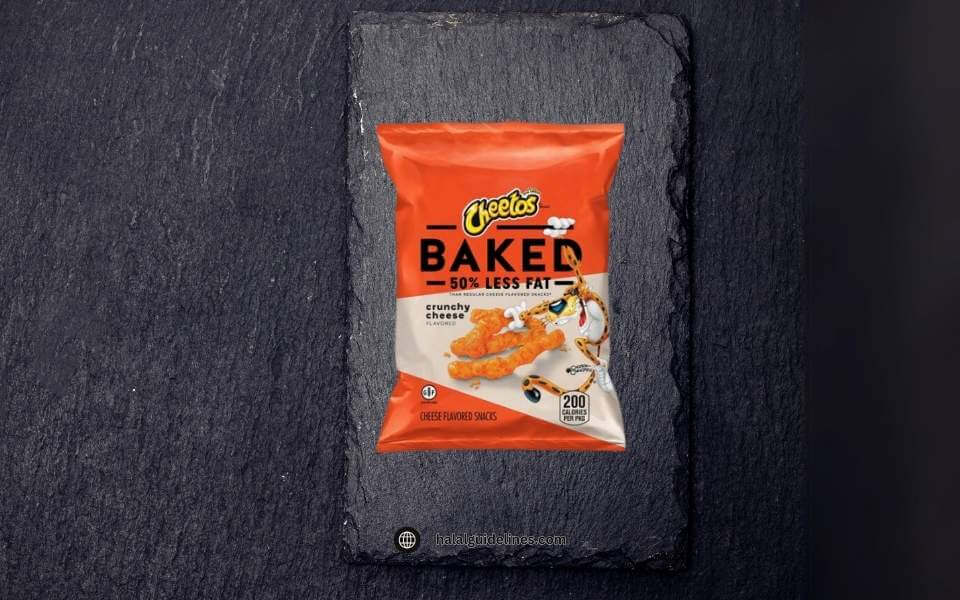 Cheetos Baked haram flavor to eat for muslims