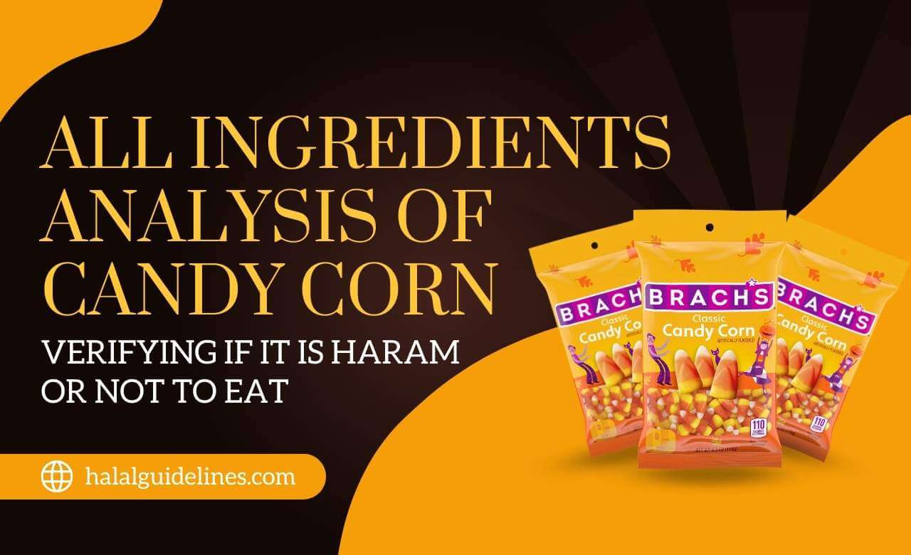 Ingredients Analysis of Candy Corn if it is haram or not