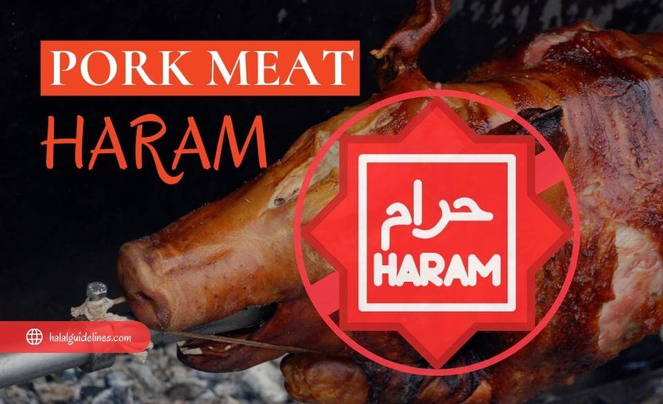 Pork Meat haram for Muslims written in Quran