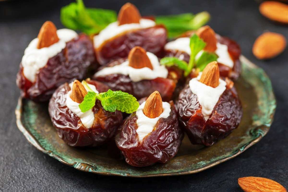 Stuffed Dates with Nuts Halal Recipes for Ramadan