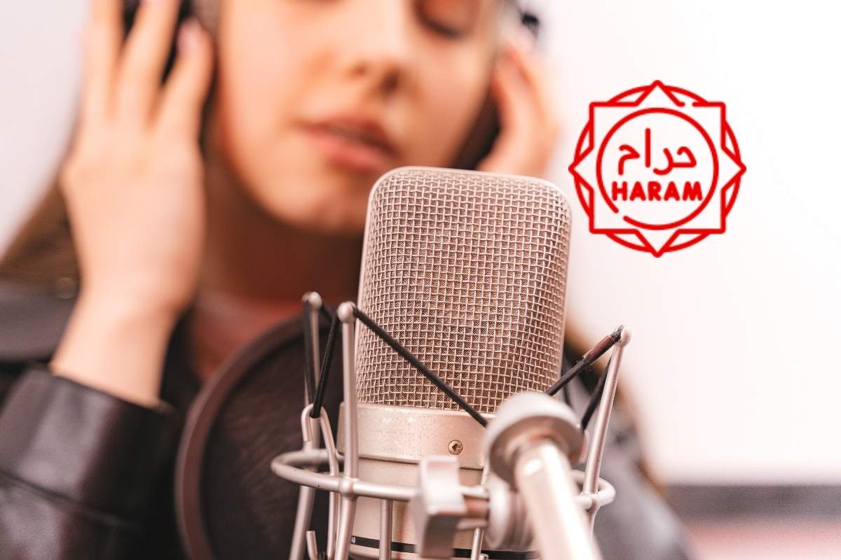 Singing Professionally haram job for women