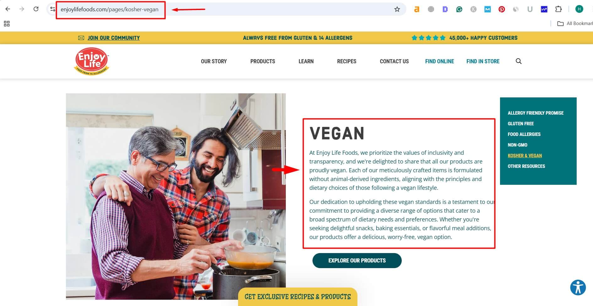 Enjoy Life Food Chocolate Vegan And Halal Proof